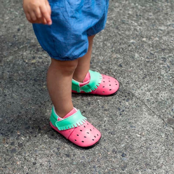 [BOGO ✨] NWOT MILA WATERMELON FRINGE MOCS - JACK & LILY 🍉 - Picture 5 of 5